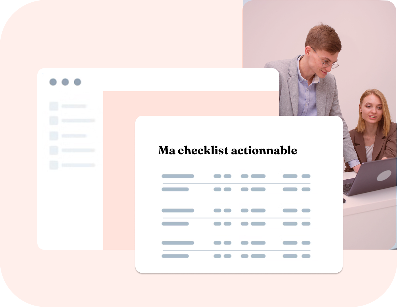 Ma checklist actionnable, un livrable clé en main